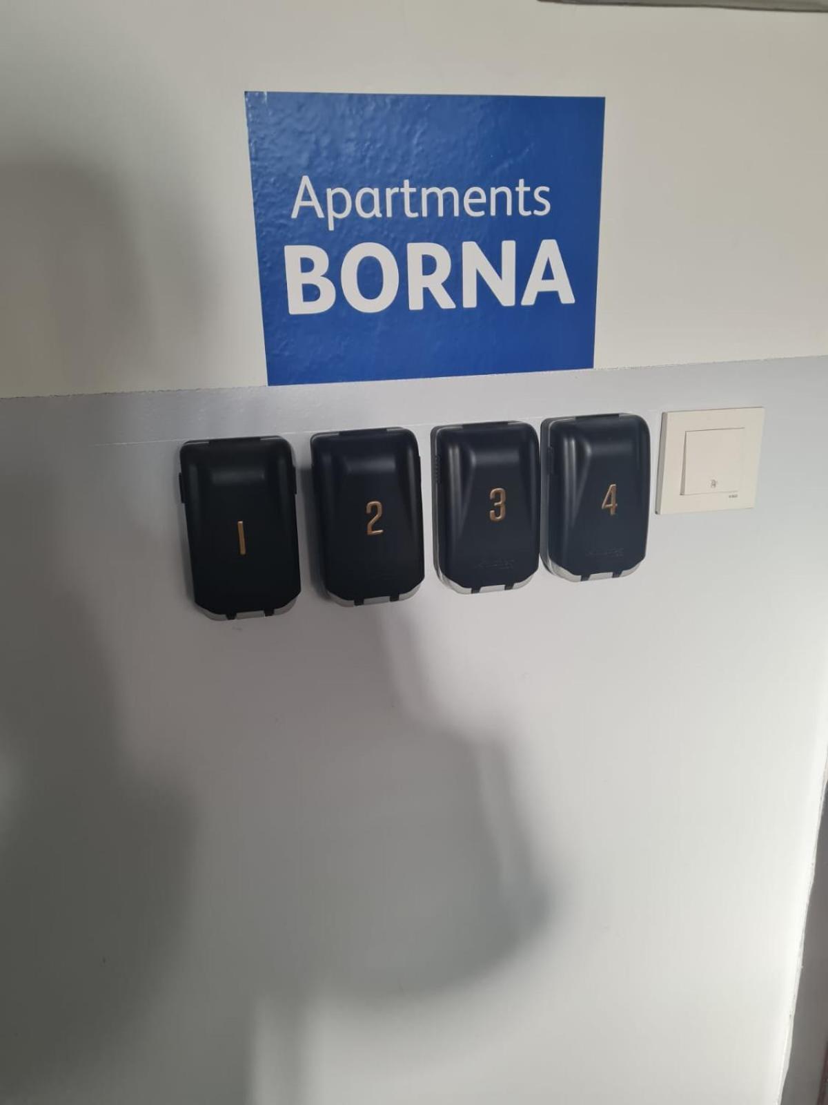 Apartments Borna Zagreb Eksteriør billede